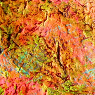 Topographical Map Color Poem